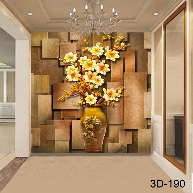 3D FLOWER WALLPAPER