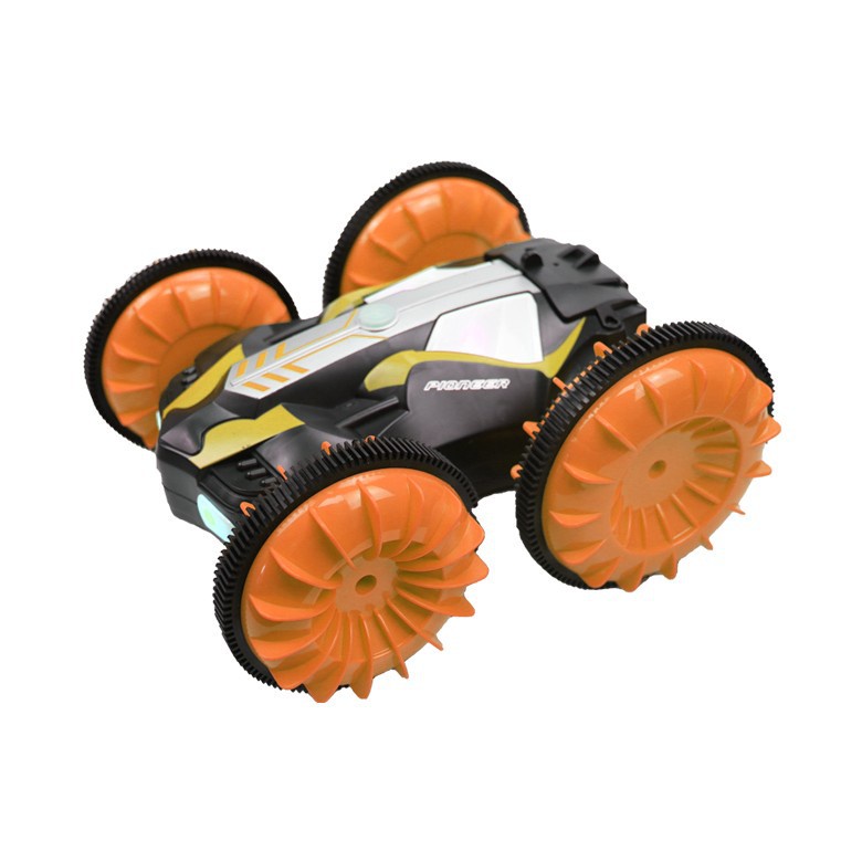 [Saucezhan]Mainan Mobilan Anak Stunt Car 4WD 360° Spins and Flips Amphibious