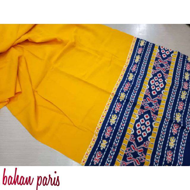 Batik etnik motif bahan Paris