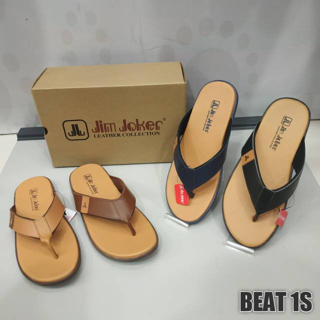 JIM JOKER SANDAL PRIA KULIT ORIGINAL