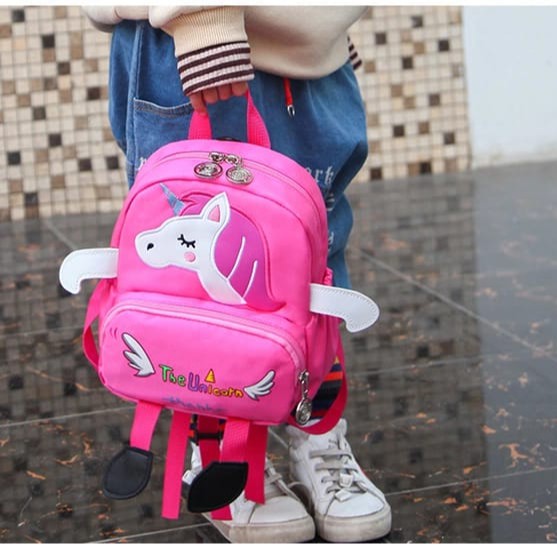 Tas Ransel Anak. Tas Sekolah Perempuan Karakter Kuda Unicorn