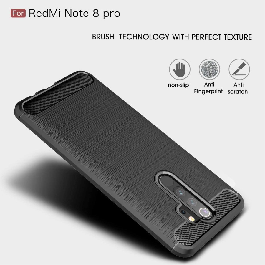 XIAOMI REDMI NOTE 5A REDMI NOTE 8 8 PRO Silicon Carbon Slim Fit Soft Case Premium