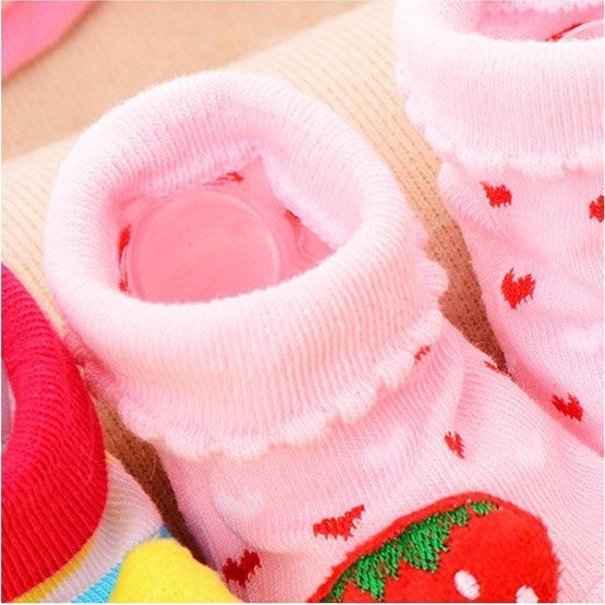 ZBH Kaos Kaki Anak Bayi Anti Slip Karakter Boneka 3D 6477 Kaos Kaki Anak Perempuan Laki Laki Motif Kartun 3D Lucu Baby Socks Kids Cute Unik Anti Slip Murah Import