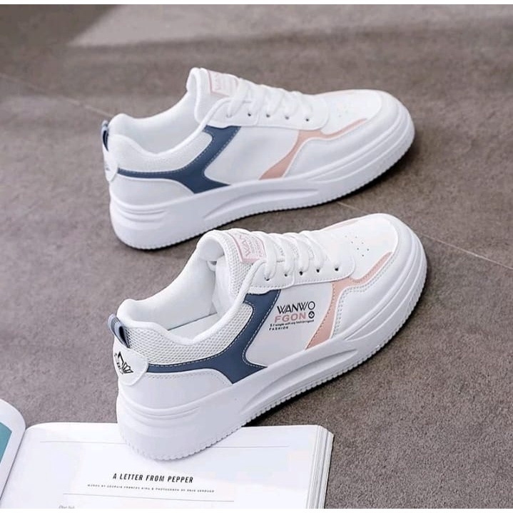 Sepatu Sneakers Wanita Terbaru WANWOO FGON