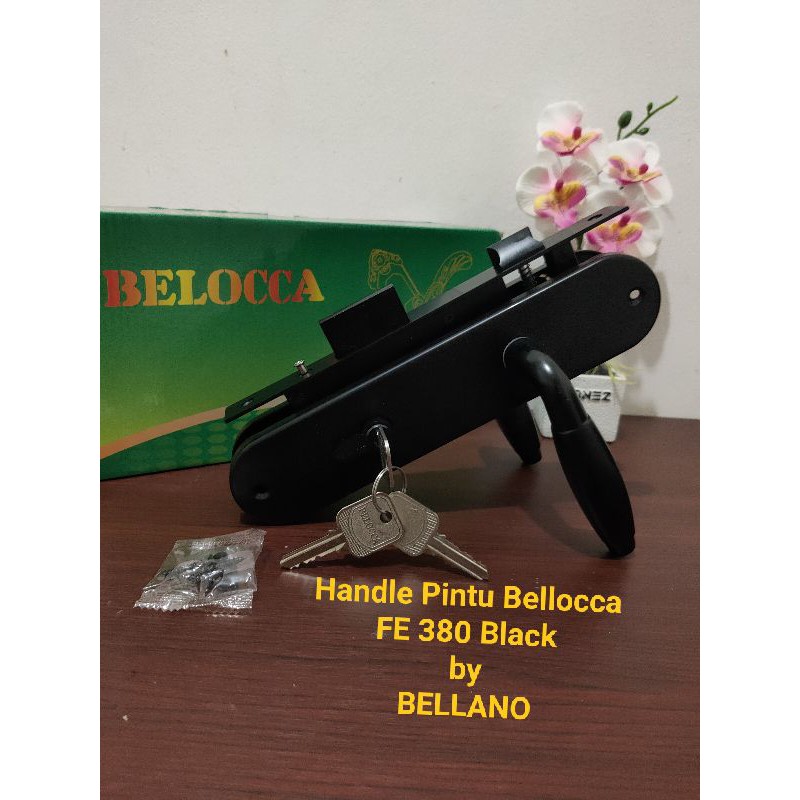 Kunci pintu, handle pintu merk Bellocca type FE 380 Black