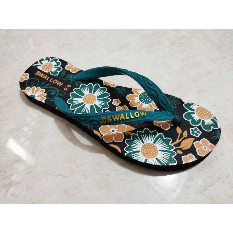 SWALLOW Sandal Jepit Wanita Swallow Floral