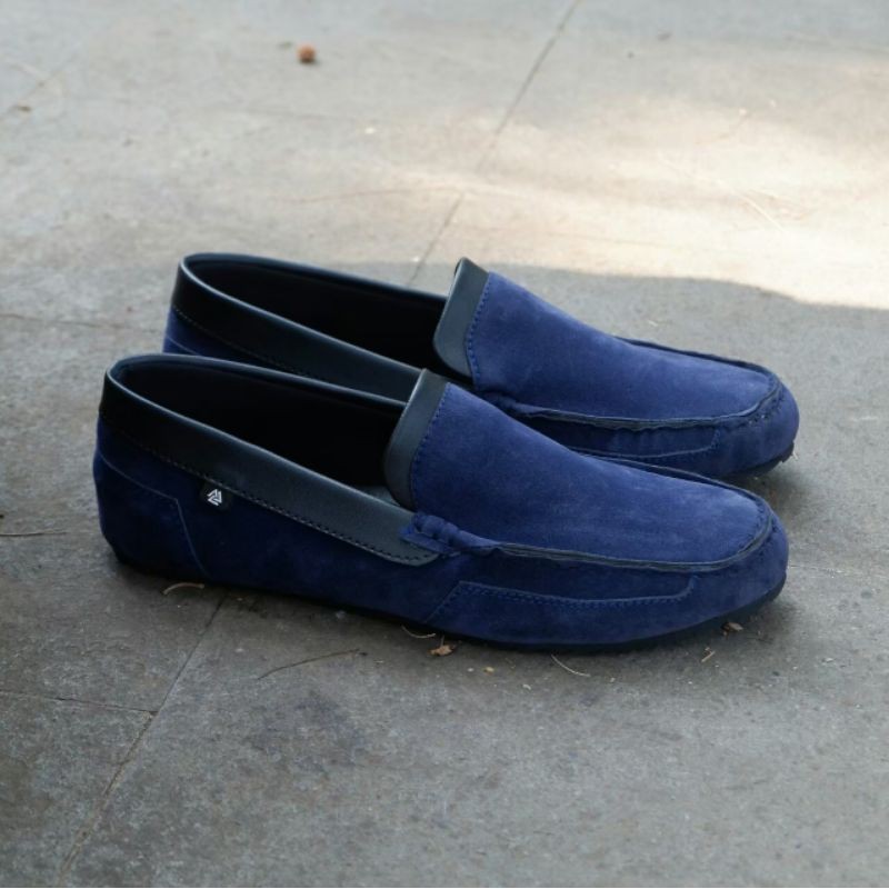 Killian Sepatu Slip on Pria Casual Formal Suede Santai Kerja Kantor Kondangan