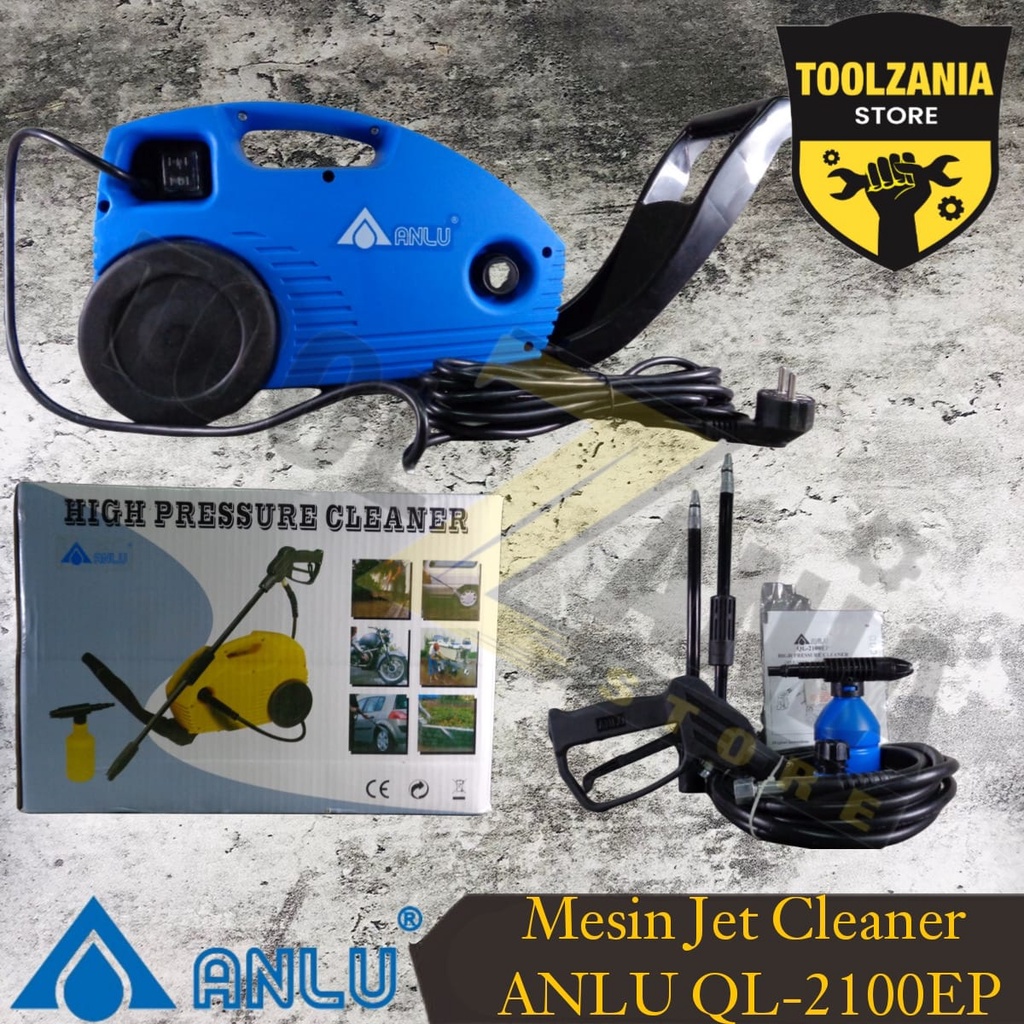 High pressure cleaner ANLU QL2100EP mesin jet cleaner steam cuci mobil motor AC