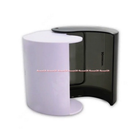 Krisbow Tissue Roll Dispenser Tempat Tissu Gulung Kecil Toilet WC Hitam Black Tissu Tisu Tisue Rolls