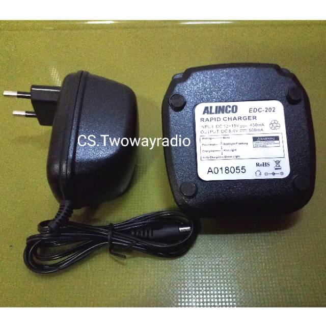 CHARGER HT ALINCO EDC202 CRX1 CRX5 / CARGER ADAPTOR CRX 1 CRX 5 EDC 202