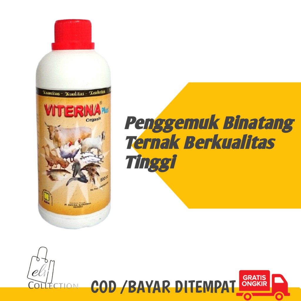 VITERNA PLUS NASA VITAMIN TERNAK UNTUK SAPI IKAN BABI VITERNAK