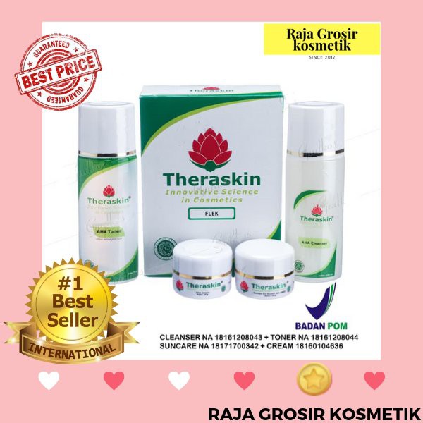 Promo     PENGHILANG FLEK HITAM Paket Theraskin Flek BPOM ORIGINAL - Kemasan Box Lebih Hemat