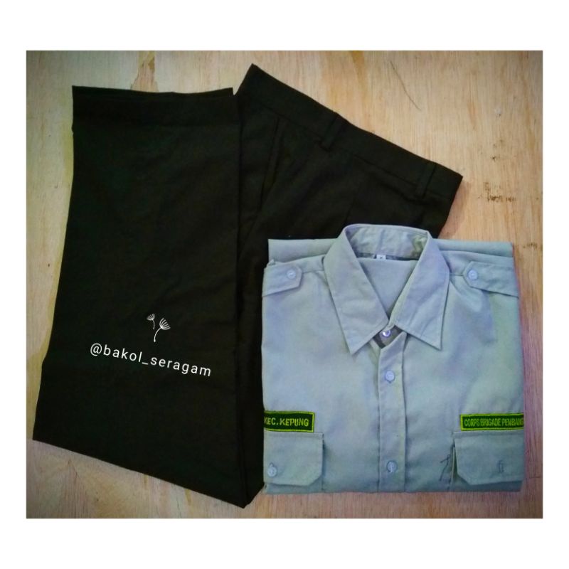 PDH CBP KPP BORDIR LENGKAP + NAMA