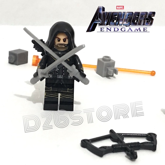 Mainan Lego Mini Figure Ronin Hawkeye Clint Barton Marvel Avengers End Game