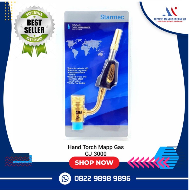 hand torch mapp gas / kepala blander las mapp gas