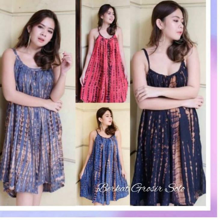 ASU8-T68BST Daster Bali Seksi Kerut Yukensi Kekinian Bahan Rayon Baju Tidur Wanita Busui Ibu Hamil M