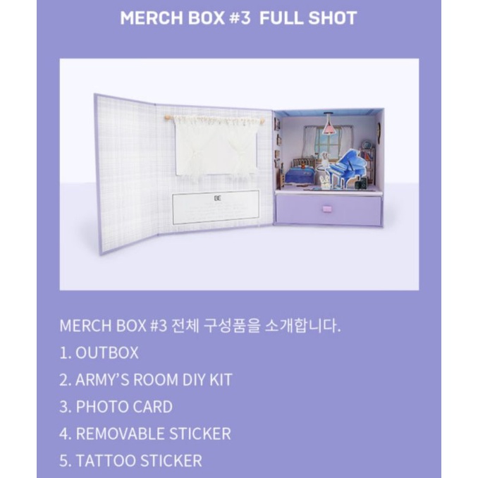 (PO) Sharing Merch Box #3 BTS