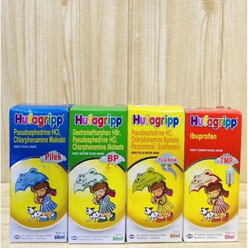 HUFAGRIP FLU & BATUK  HUFAGRIP BATUK PILEK  HUFAGRIP DEMAM