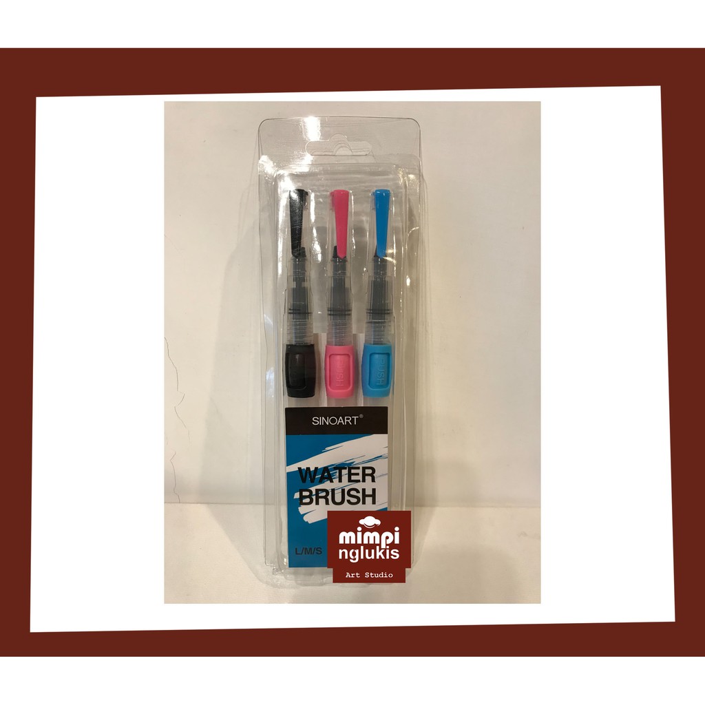 

SINOART Waterbrush 3Pcs L/M/S