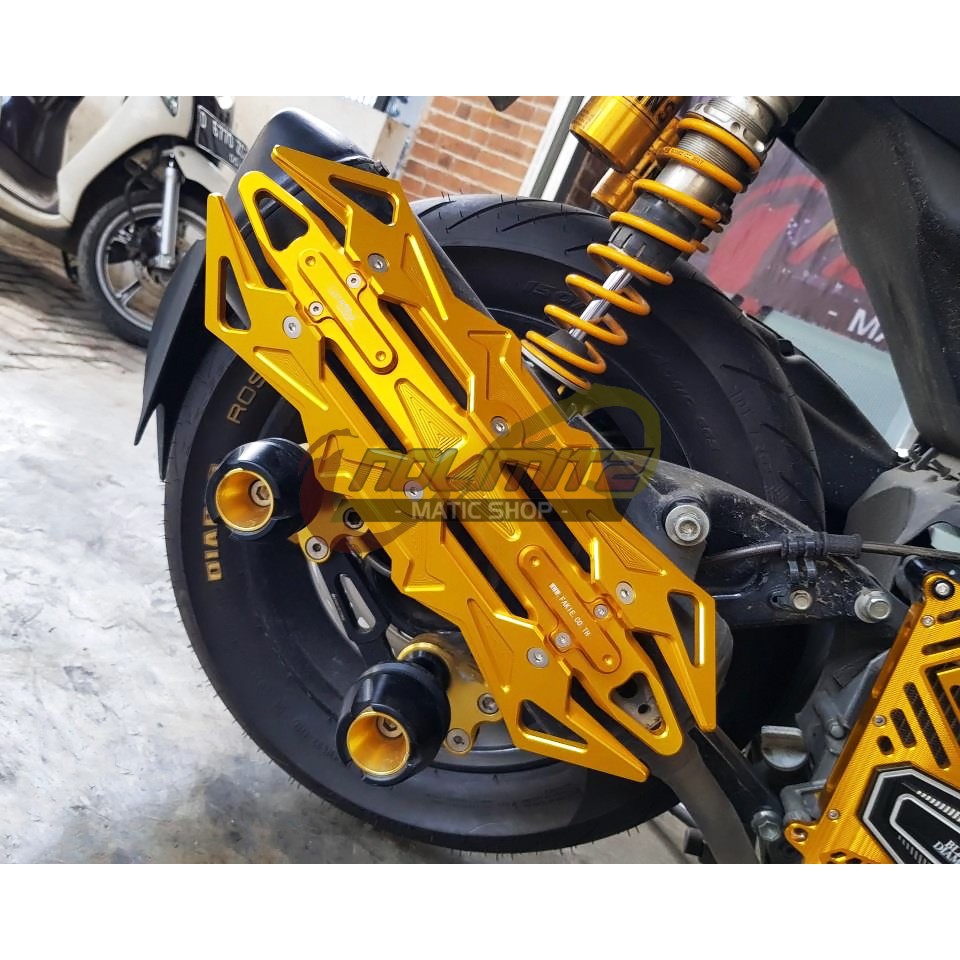 Cover Tutup Pelindung Knalpot Genma Thailand NMAX Aerox 155 PCX Vario