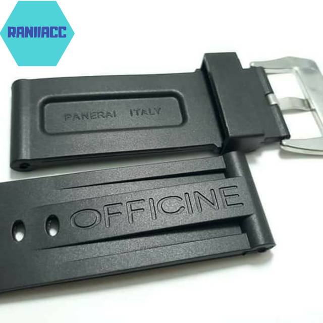 TALI JAM TANGAN PANERAI 26MM RUBBER STRAP TALI JAM PANERAI LUMINOR 26MM .