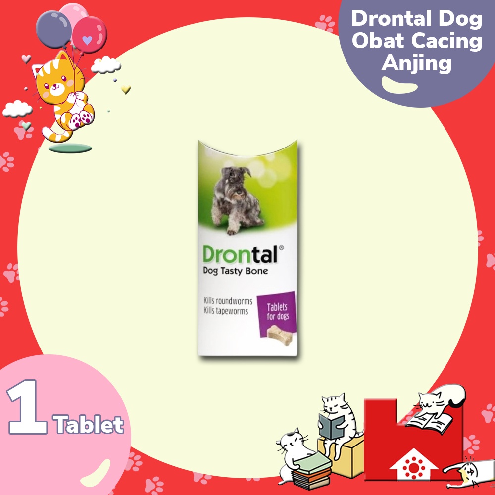 Obat Cacing Anjing Drontal Dog