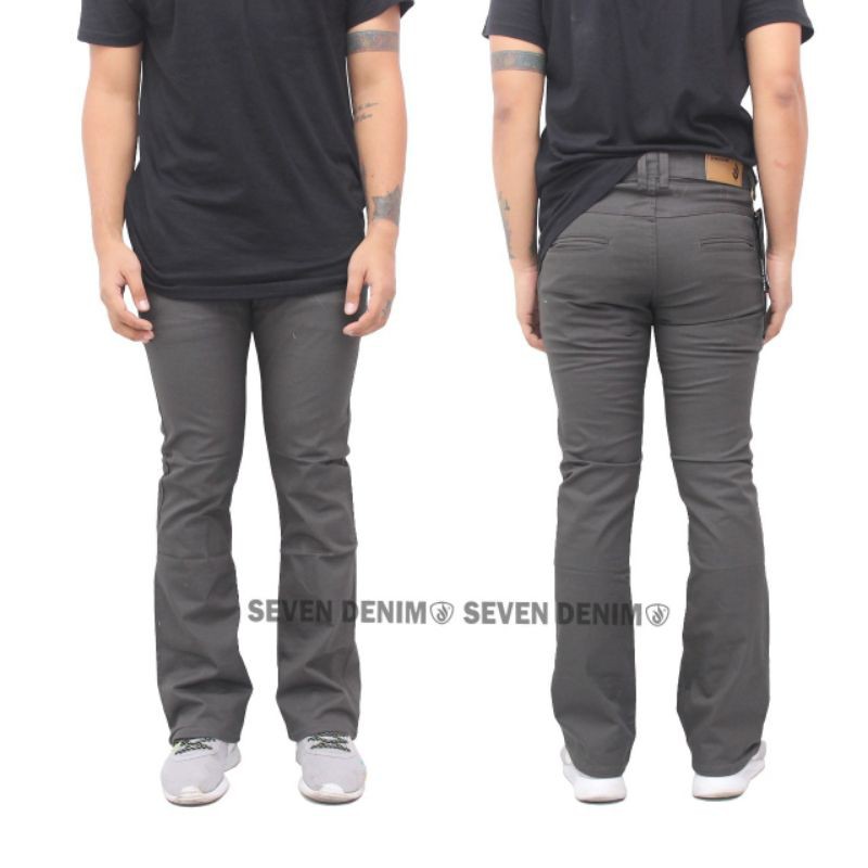 celana chino cutbray pria seven denim original premium