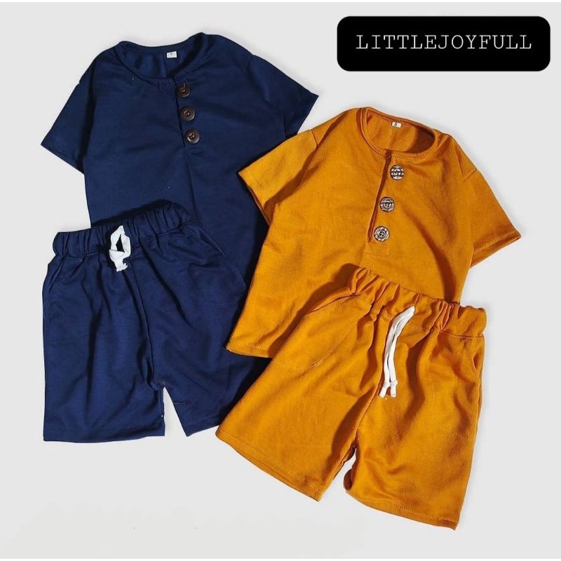 Kiano Set Babyterry Kids / Kaos Anak laki-laki dan perempuan / Kaos Anak Murah