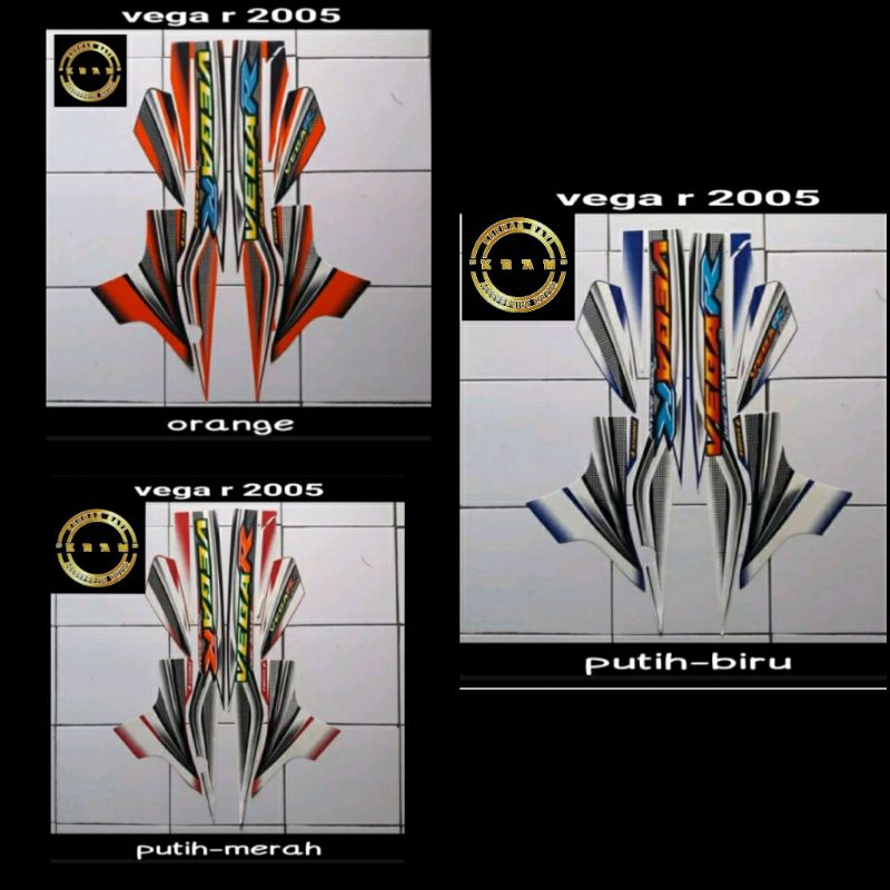 striping / Lis body motor Vega R 2005