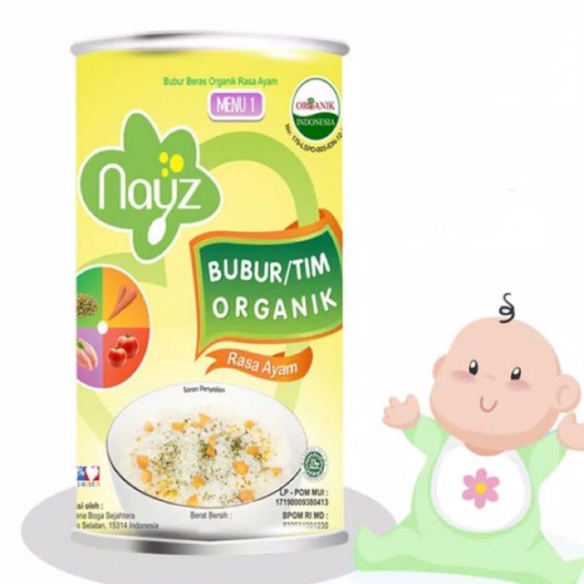 NAYZ BUBUR BAYI ORGANIK / BUBUR MPASI