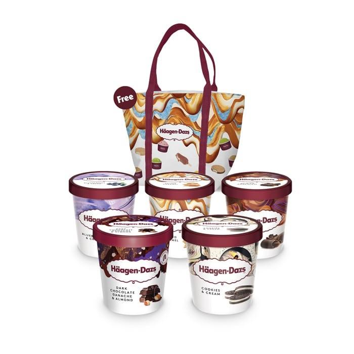 

Haagen-Dazs Ice Cream Party Of Five