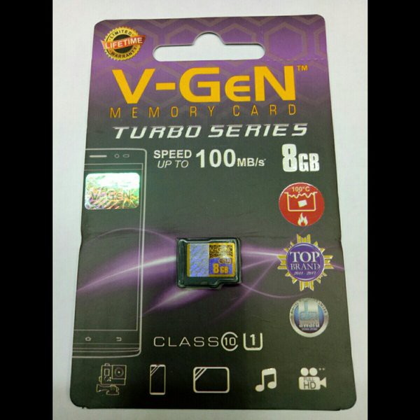 V-GeN Micro SD 8 Gb Turbo | memory card | vgen  Memory Turbo