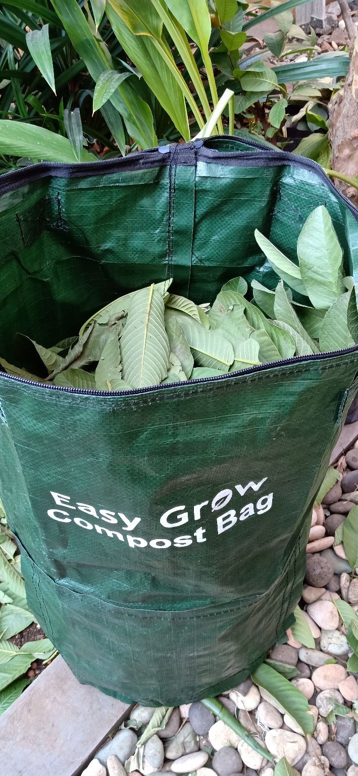 Tas Kompos Easy Grow 80 Liter Olah Limbah Daun Organik Compos Bag