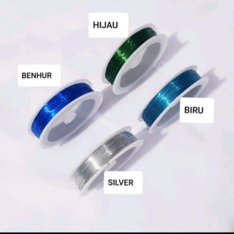 KAWAT MOTE DIAMETER 0,4mm HARGA PER ROLL ISI 50 METER
