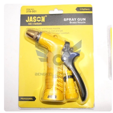 Semprotan Air / Hose Nozzle / Semprotan Taman Kepala Kuningan JASON (378-001)