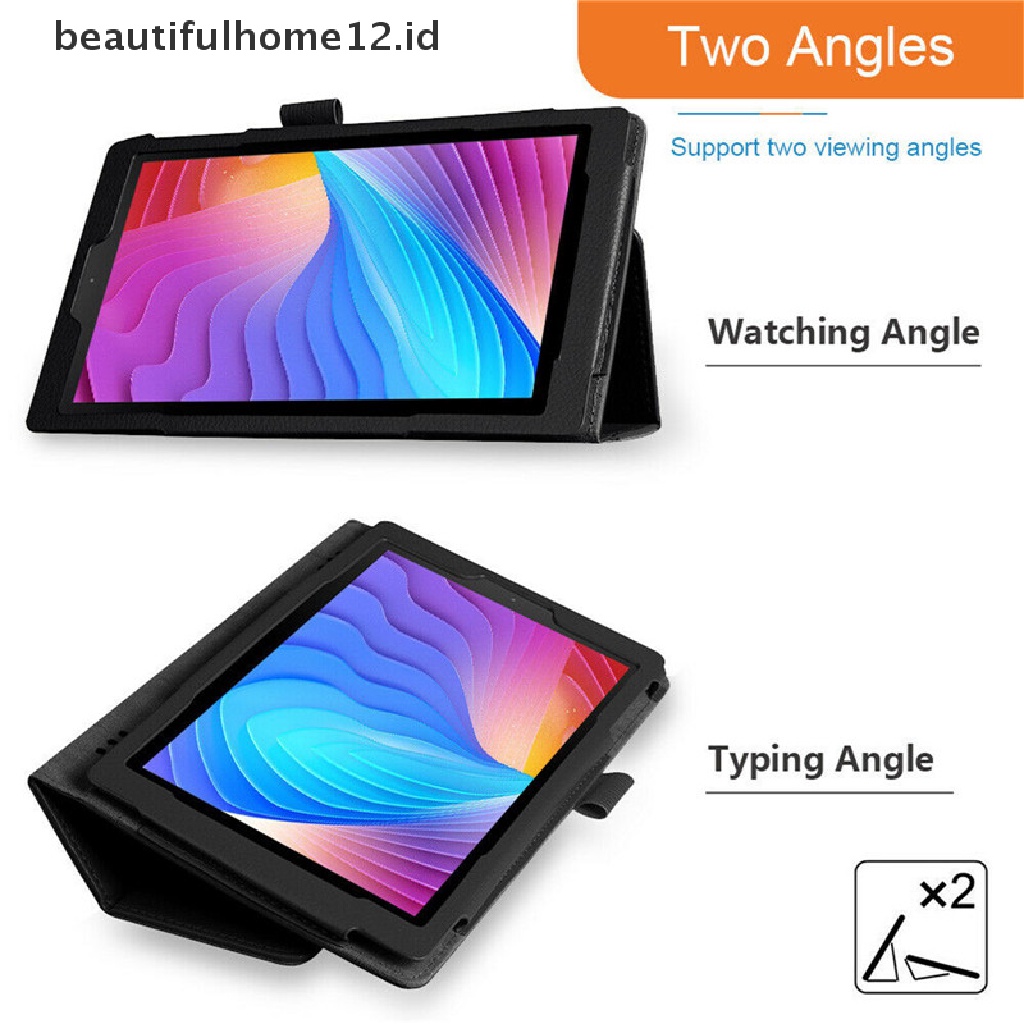 【beautifulhome12.id】 For Amazon Kindle Fire HD 7 8 10 ALL 2015-2019 PU Leather FLIP CASE/Cover Stand .