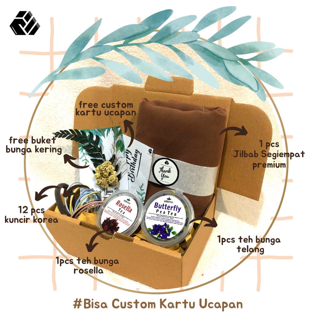 hampers hijab pashmina gift box | hampers hijab pashmina gift box | hempers hijab murah  | gift box 