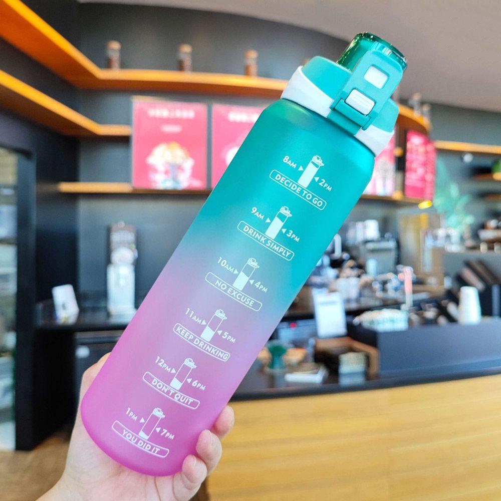 Suyo Botol Air Minum 1000ml Warna Gradasi Pelangi