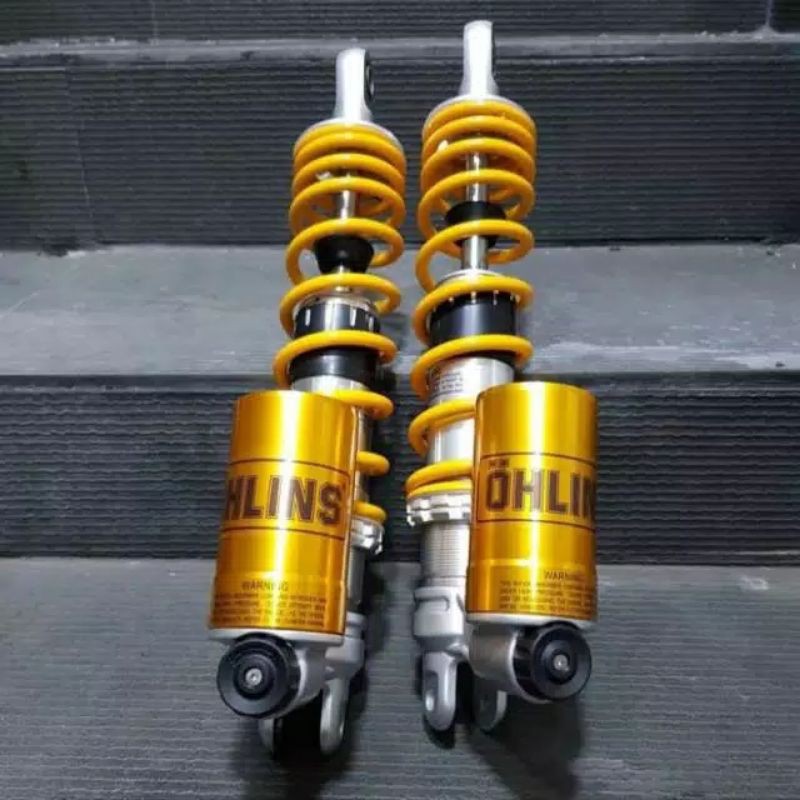 Shock Tabung Belakang Model Tabung Bawah Nmax,Pcx Ukuran 340mm Free Sticker