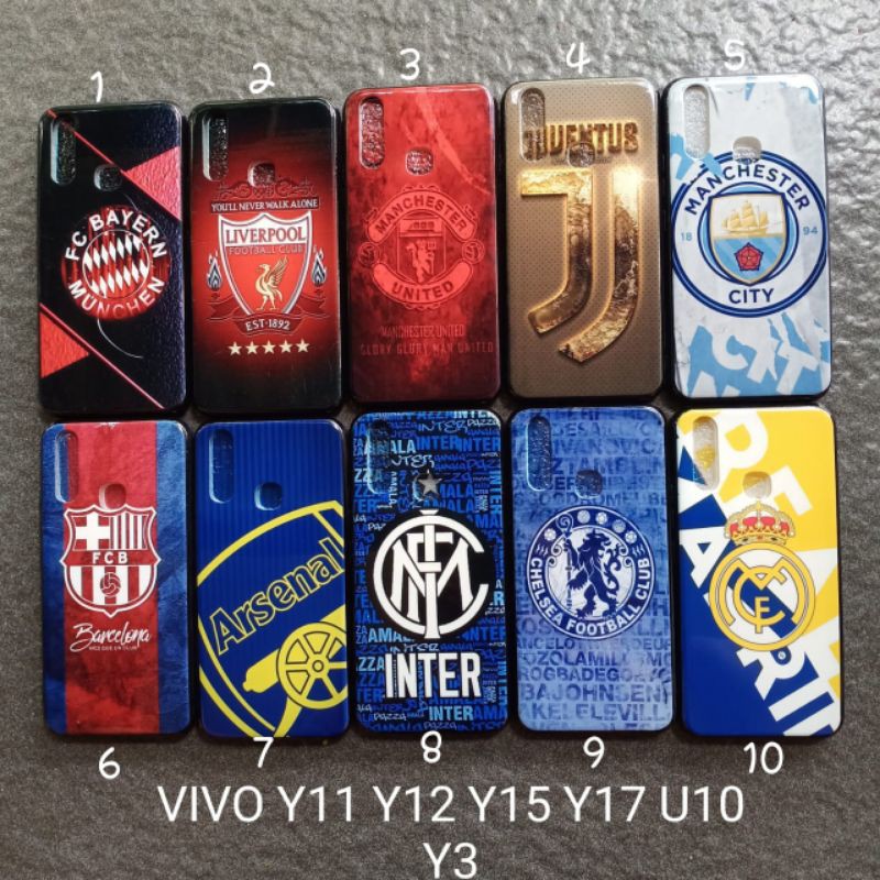 Case gambar vivo Y12 Y15 Y17 Y3 U10 Y11 motif cowok bola