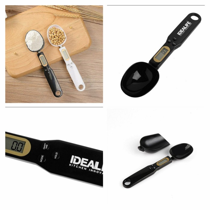 Sendok Takar Digital Idealife Digital Measuring Spoon IL 210A 210 Sendok Ukur Timbangan Mini