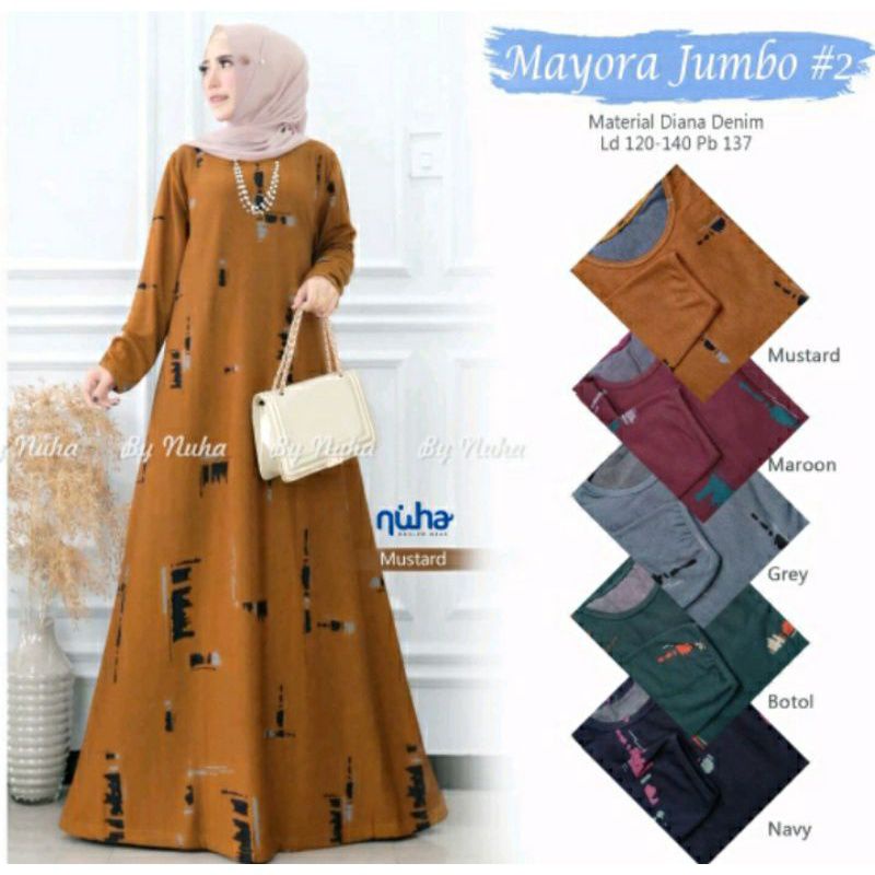 gamis Diana denim
