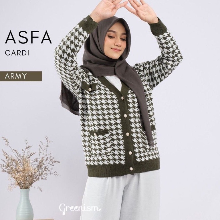 Greenism ASFA Cardigan Quality Premium