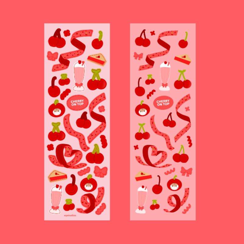 eystudios - Cherry Magic Deco Sticker (Kisscut) Polcos / Journal