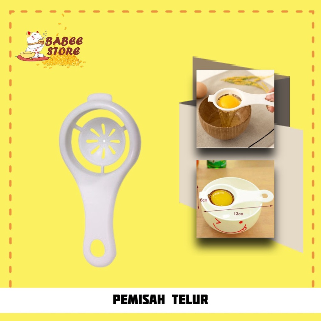 BABEE ALAT PEMISAH TELUR / ALAT PEMISAH KUNING TELUR / EGG SEPARATOR / PENYARING TELUR