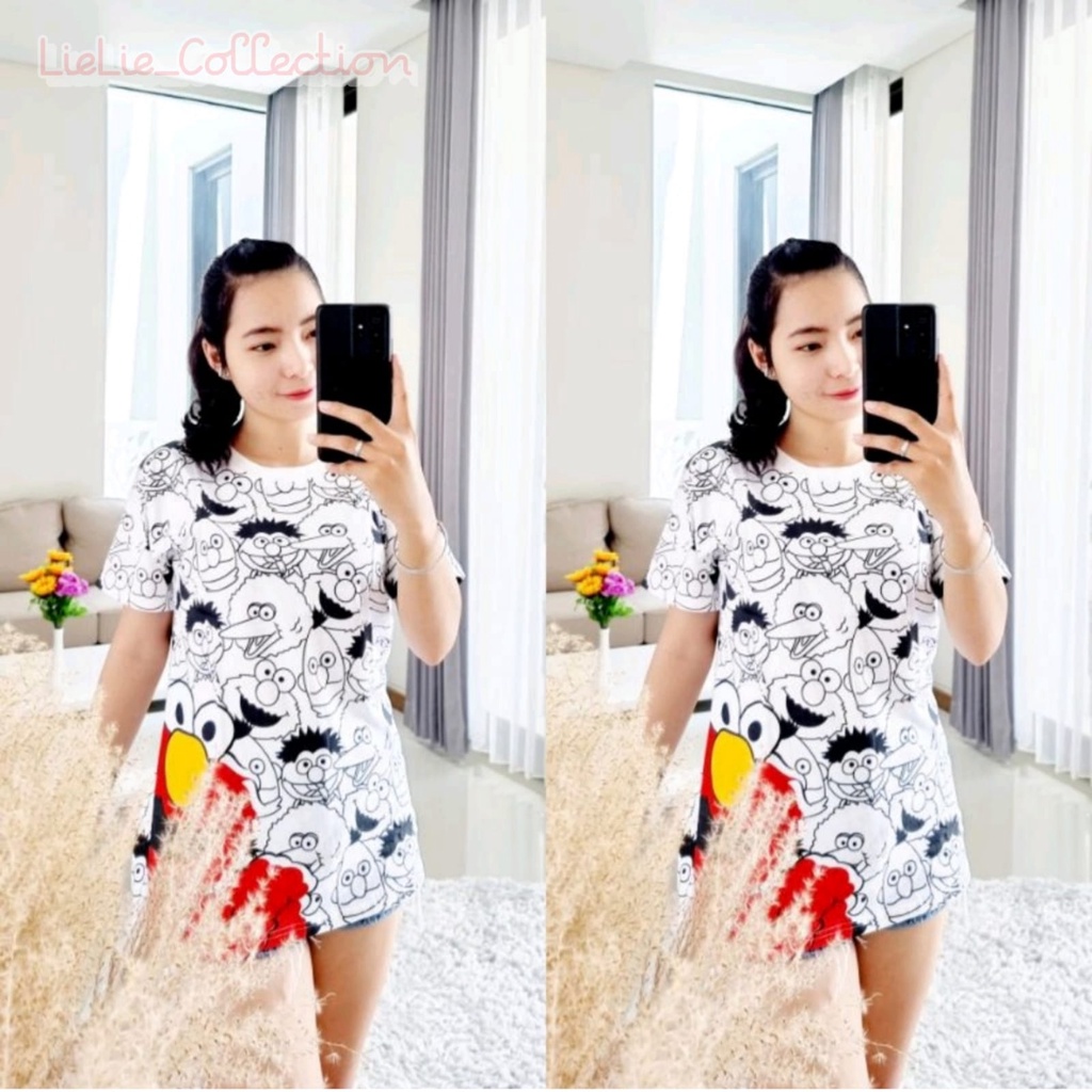 KAOS WANITA IMPORT MURAH / KAOS WANITA SIZE XL