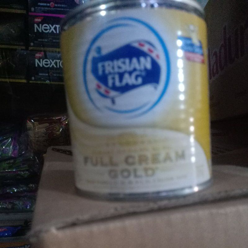 

susu kaleng bendera .