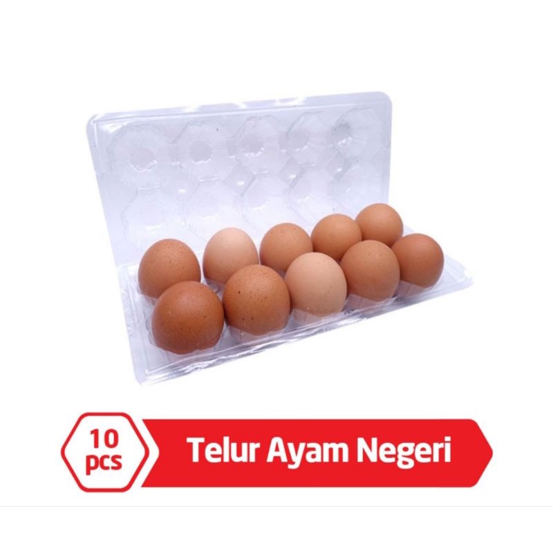 

Telur Ayam Negeri Isi 10 pcs