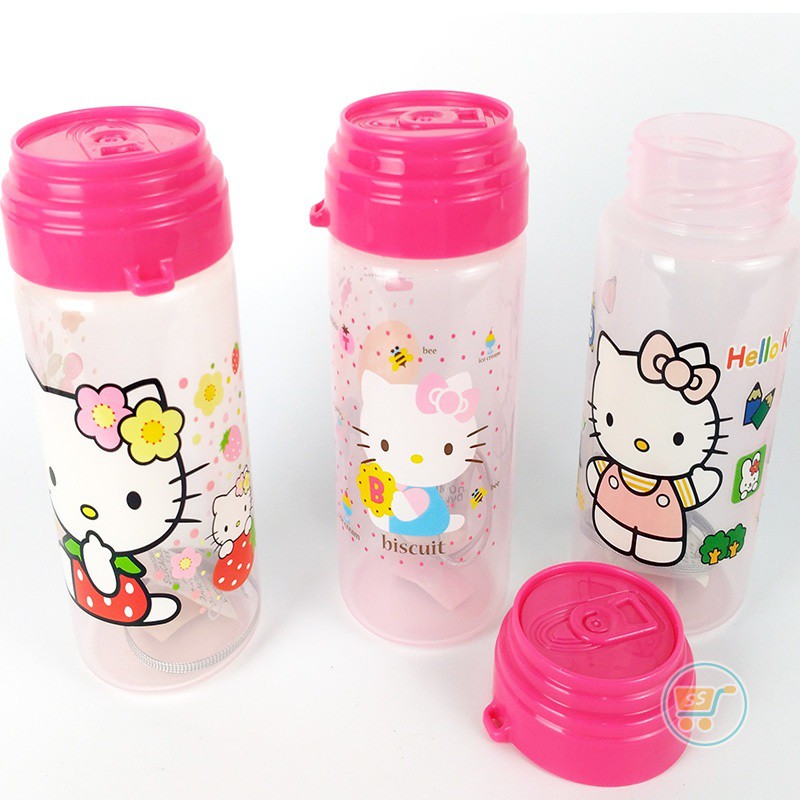 BOTOL MINUM HELLO KITTY GELAS TEMPAT WADAH AIR TUMBLER ANAK HADIAH KADO BEKAL ANAK SEKOLAH SOUVENIR