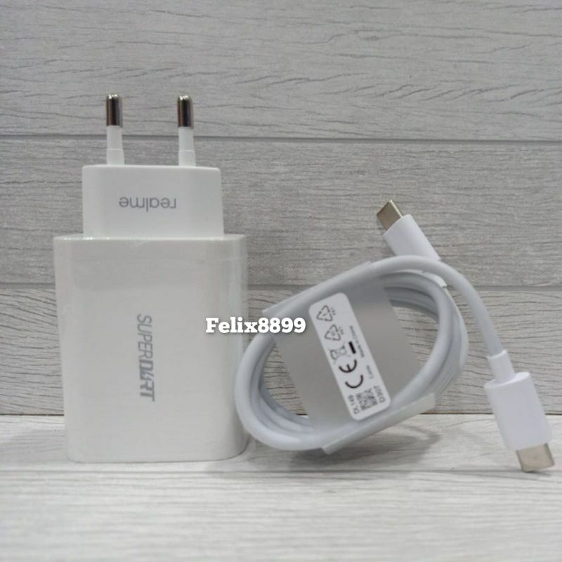 CHARGER REALME X50 PRO REALME X50 ORIGINAL 65W SUPER DART USB-C TO C CABLE / CHARGER CAS CARGER CASAN REALME X2 Pro REALME 7 REALME 6 REALME 6 PRO REALME 8 8 PRO REALME X3 X3 SUPERZOOM REALME 5 PRO REALME X REALME X2 REALME XT NARZO 20 PRO X50 PRO